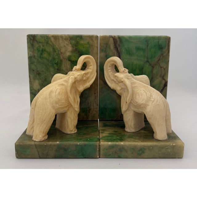 Nora Fenton Elephant Bookends For Sale - Image 4 of 7