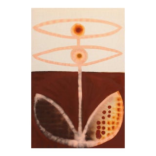 Seeing Bloom - Abstract Contemporary Folk Art Inspired Original Artwork by Meredith Walker For Sale