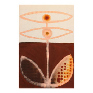 Seeing Bloom - Abstract Contemporary Folk Art Inspired Original Artwork by Meredith Walker