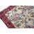 1960s Mid-Century Vintage Turkish Rose Floral Rug in Cream & Burgundy, 6’5” X 9’7 For Sale - Image 5 of 10