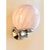 Mid-Century Modern Lot of 4 Contemporary Pink Swirl “Rods” Murano Glass Wall Sconces For Sale - Image 3 of 6