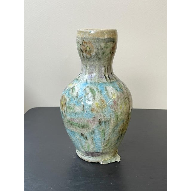 White Qajar Bottle For Sale - Image 4 of 6