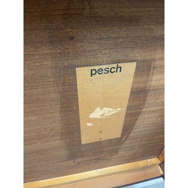 Mid-Century Modern Wooden Coffee Table by Pesch, Germany, 1960s For Sale - Image 6 of 11