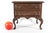 Traditional Vintage Salesman Sample Queen Anne Style Two Drawer Side Table For Sale - Image 3 of 11