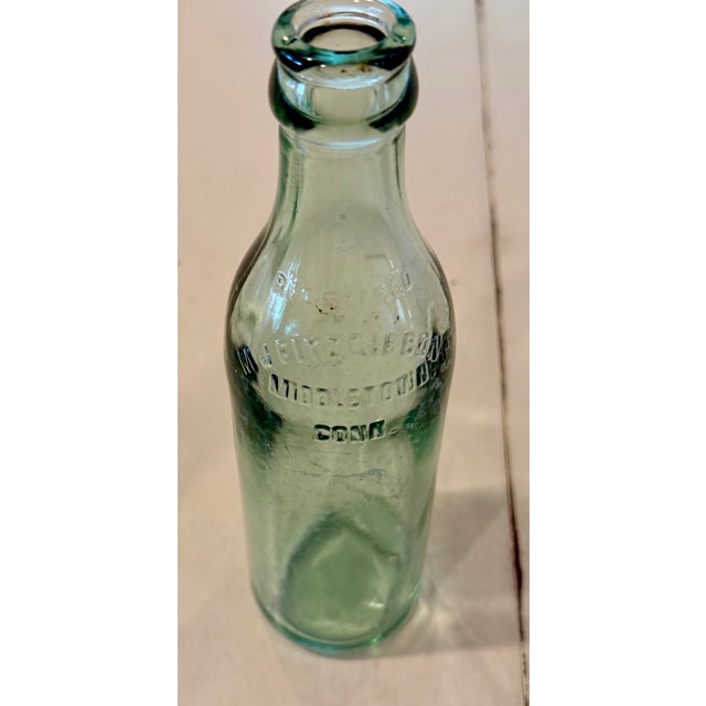 Vintage Pre -1940 Glass Beverage Bottles, Set of 5 For Sale - Image 10 of 17