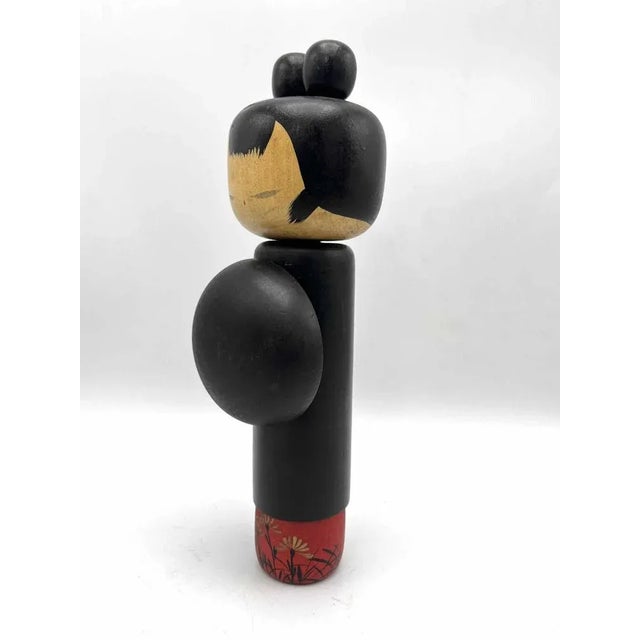 Sosaku Kokeshi Figurine by Hideo Ishihara, 1960s For Sale - Image 6 of 11