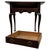 A handsome 18th-century English side table, finely constructed from solid oak and distinguished by its elegant cabriole...