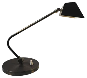 Art Deco Danish Brass Table Lamp from Louis Poulsen, 1940s