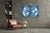 Printmaking Materials 2026, Organic Floating Shapes in Blue Tones, Handmade Monotype Diptych, Our Subtle Differences, Cyanotype on Paper For Sale - Image 7 of 10