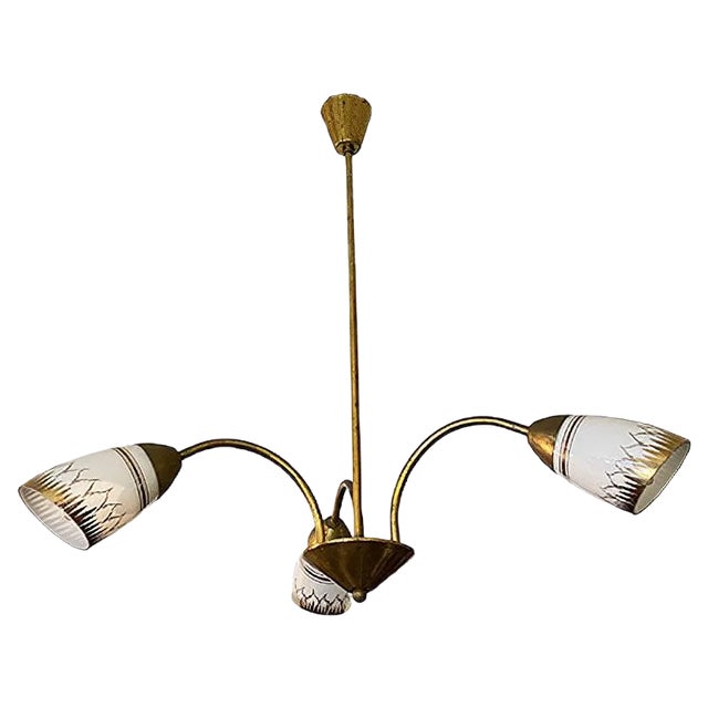 Mid-Century Ceiling Lamp For Sale