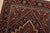 Goltogh Rug 2’7” X 4’1” Red Wool Vintage Traditional Hand-Knotted Carpet For Sale In Philadelphia - Image 6 of 10