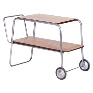 Bauhaus Trolley by Jindrich Halabala for Up Zavody, 1930s For Sale