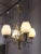 Brass Almari Mauri for Idman Brass and Glass Chandelier For Sale - Image 8 of 10
