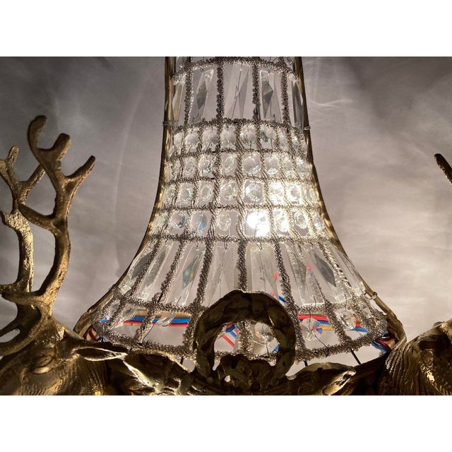 Circa 1980 French Louis XVI Gold Bronze Wall Lamps/ Sconces – Pair For Sale - Image 11 of 18