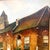 Large Scale Mid-Century Dutch Street Scene Oil on Canvas Painting After Willem Koekkoek For Sale - Image 4 of 11