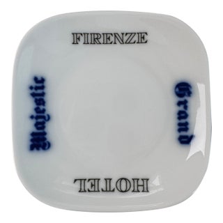 Grand Majestic Hotel Firenze Trinket Dish For Sale