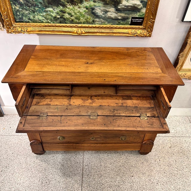 Directory Walnut Bureau, France, 1800s For Sale - Image 10 of 18