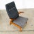 Mid Century Danish Modern Lounge Chair Recliner Christian Sorensen Teak Oak MCM For Sale - Image 4 of 12