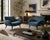 Pair of Italian Mid-Century Modern Sculptural Lounge Chairs, in the Style of Gio Ponti, circa 1950s Dimensions: 34 in. W ×...
