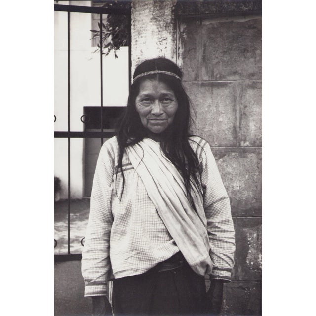 Hanna Seidel, Ecuadorian Indigenous Woman, 1960s, Black and White Photograph For Sale - Image 3 of 3