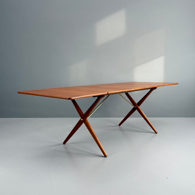 AT-309 Dining Table by Hans J. Wegner for Andreas Tuck, 1960s For Sale - Image 12 of 12