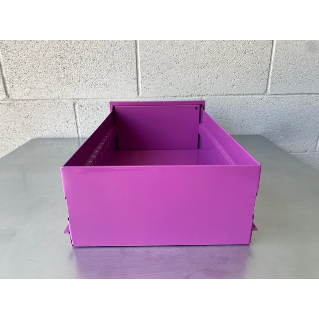 Mid Century Steel Drawer Insert, Repurposed as Organizer / Container ...