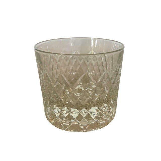 Vintage Decanter and Whiskey Glasses by Cristal De Reims, 1930, Set of 3 For Sale - Image 6 of 11
