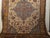 Vintage Turkish Oushak Rug, Handwoven Geometric Pattern, Ivory & Blue, 8' x 11' For Sale - Image 14 of 18