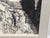 Original Pencil Signed Surrealist Etching on Paper, Dreamlike Symbolist Composition, Mid-20th Century For Sale - Image 10 of 18