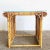Boho Chic Boho Chic Bamboo Glass Top Side Table For Sale - Image 3 of 6