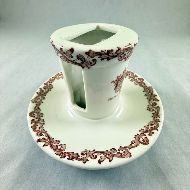 1920s 1920s Shenango China Hotel Brazos Match Striker For Sale - Image 5 of 11