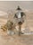 Contemporary Clear Lucite Stacked Orb Table Lamp For Sale - Image 3 of 6