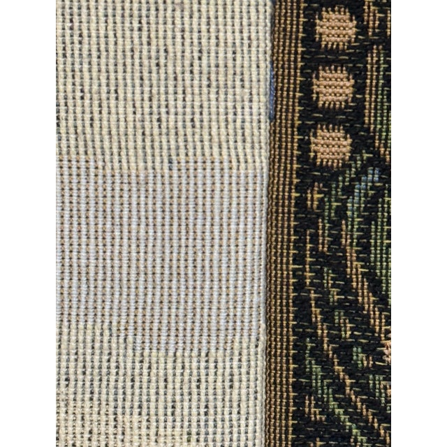 Mid 20th Century Vintage Mid-Century French Aubusson-Style Pastoral Jacquard Tapestry, 62" X 48" For Sale - Image 5 of 8