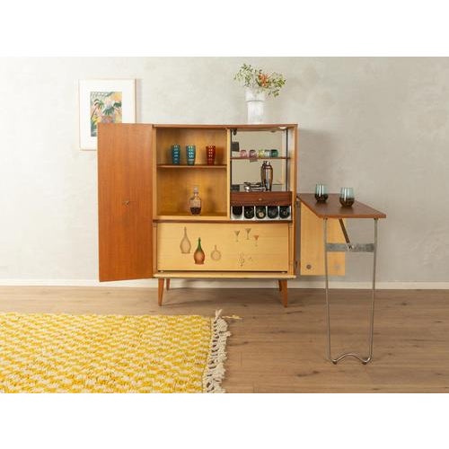 Mid-Century Home Bar Very good workmanshipHigh-quality materialsMade in Germany Working Height: 86.0 cm Width: 110 cm...