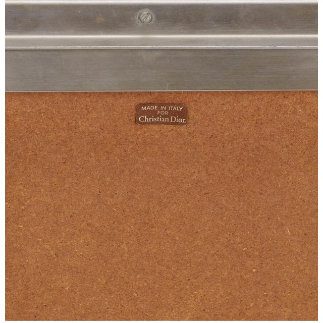 Christian Dior Vintage Game Table and Chairs from Christian Dior, 1975, Set of 5 For Sale - Image 4 of 5