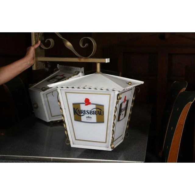 French French Wall Lanterns - a Pair For Sale - Image 3 of 8