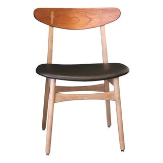 CH 30 Chair in Teak and Oak by Hans J. Wegner for Carl Hansen & Son, 1960s For Sale