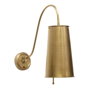 Southern Living Hattie Sconce, Natural Brass