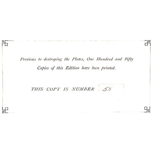 GILBEY, Sir Walter [Bart.] Vinton & Co 10" x 8" x 1 1/4"D 1898 [234] pp. Frontis. engraved portrait. with tissue guard....