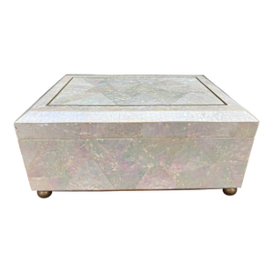 1980s Maitland Smith Mother of Pearl Box