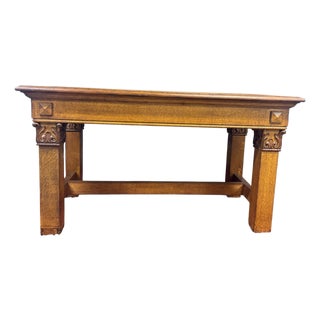 Early 1900s Memorial Communion Table Presented to Rev. Samuel R McClain, Bethlehem Missionary Baptist Church For Sale