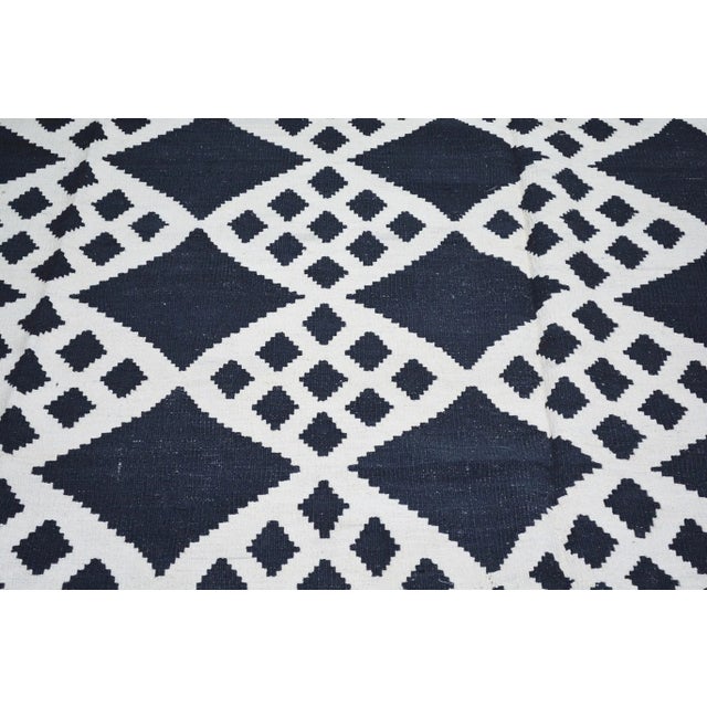 Shabby Chic Vintage Turkish Anatolian Hand Made Natural Color Modern Kilim,8'8"x9'10" For Sale - Image 3 of 5