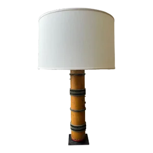 Vintage Wallpaper Roller Lamp