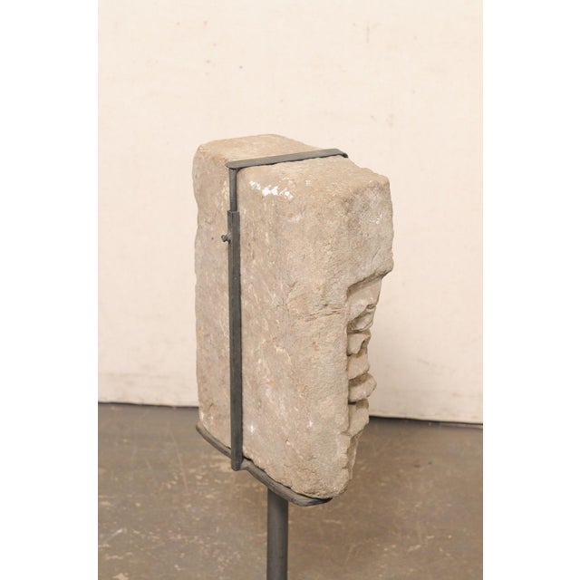 19th Century Spanish Carved Stone Architectural Fragment For Sale - Image 10 of 13