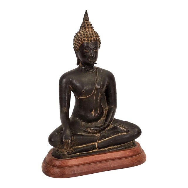 Java Style Seated Buddha, Thailand, 19th Century For Sale