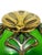 Art Nouveau Green Iridescent Art Glass Inkwell, 1900s For Sale - Image 6 of 8