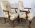 Mid-Century Weiman Furniture Carved Mahogany Georgian Style Figural Lounge Chairs - A Pair For Sale In Philadelphia - Image 6 of 12