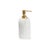 Modern Mannara 5" Tall Marble Soap Dispenser For Sale - Image 3 of 3