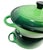2020s Le Creuset 12oz Petite Oval Casseroles in Bamboo Green - Set of 4 For Sale - Image 5 of 11
