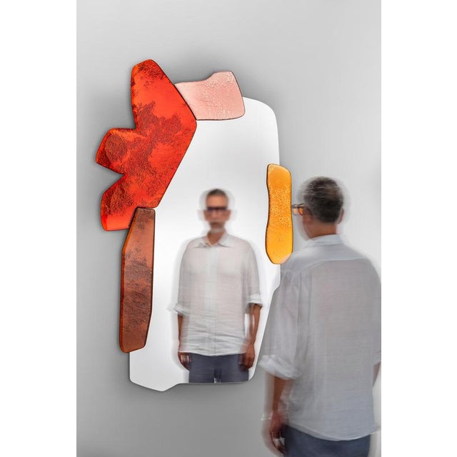 White Drift #02 Mirror by Vetralia For Sale - Image 8 of 10